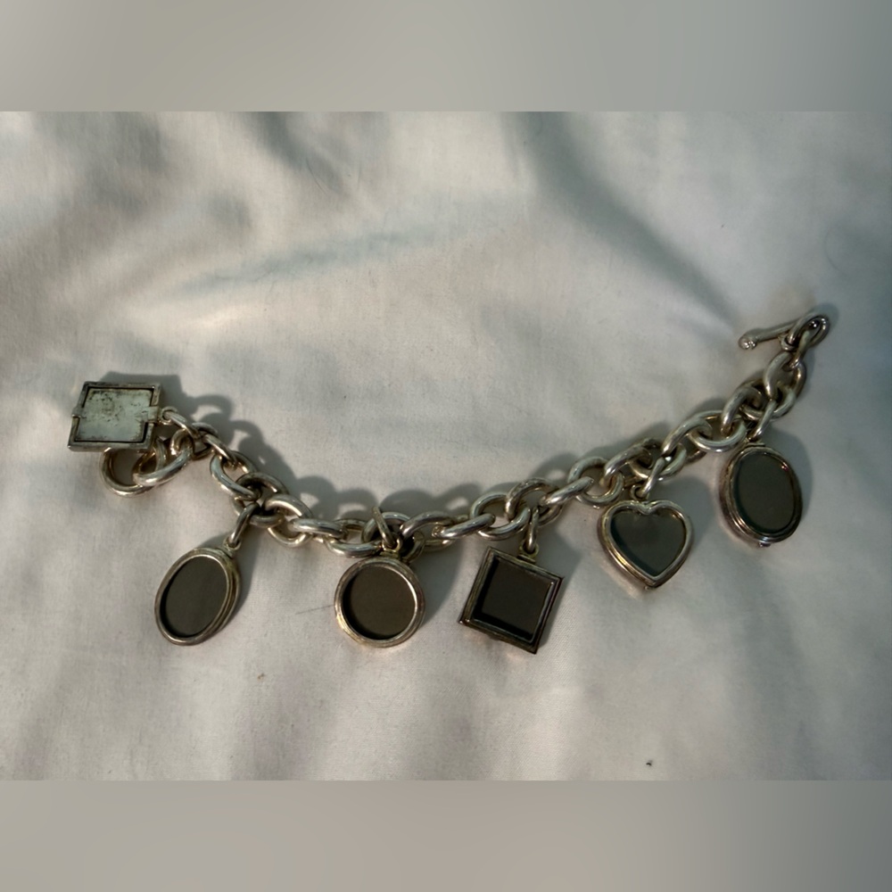 Costume Jewelry Picture Fran Charm Bracelet